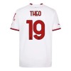 Jalkapallo Pelipaidat/Peliasut AC Milan Theo 19 Vieraspelipaita 2022-23